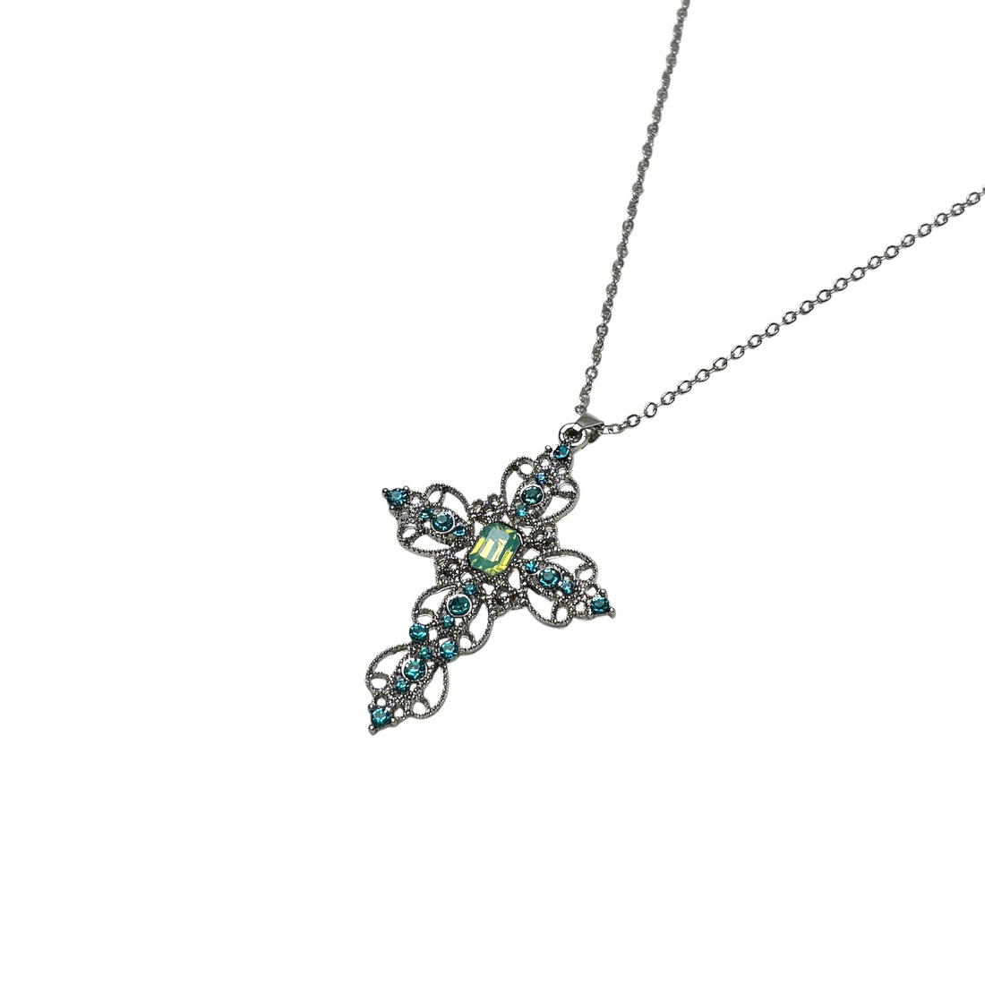 Crystal Cross Necklace