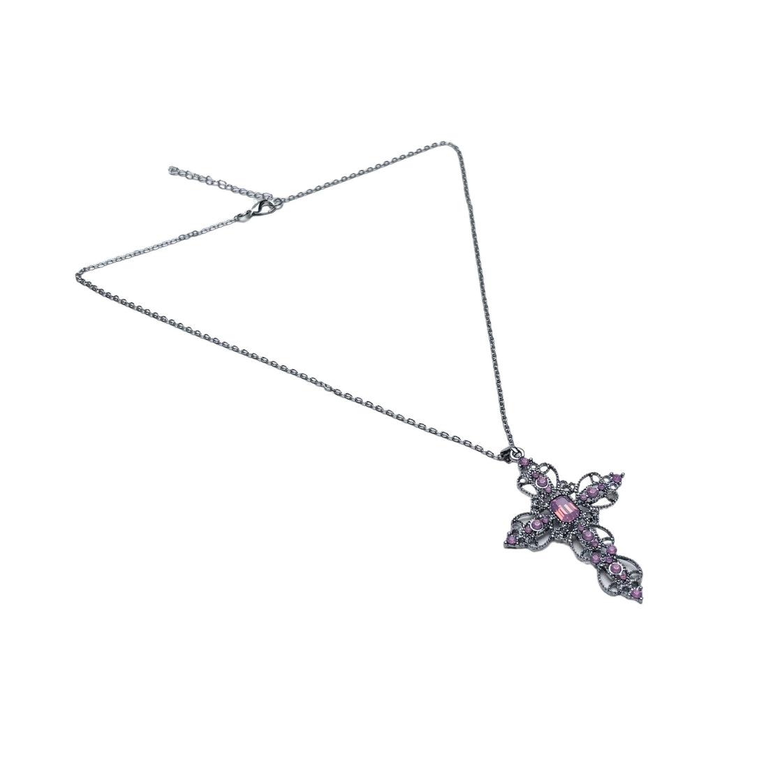 Crystal Cross Necklace