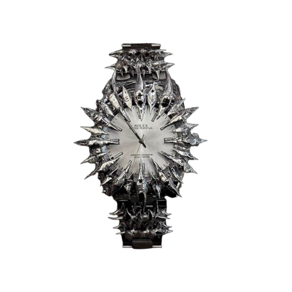 Handmade Silver Shards Watch