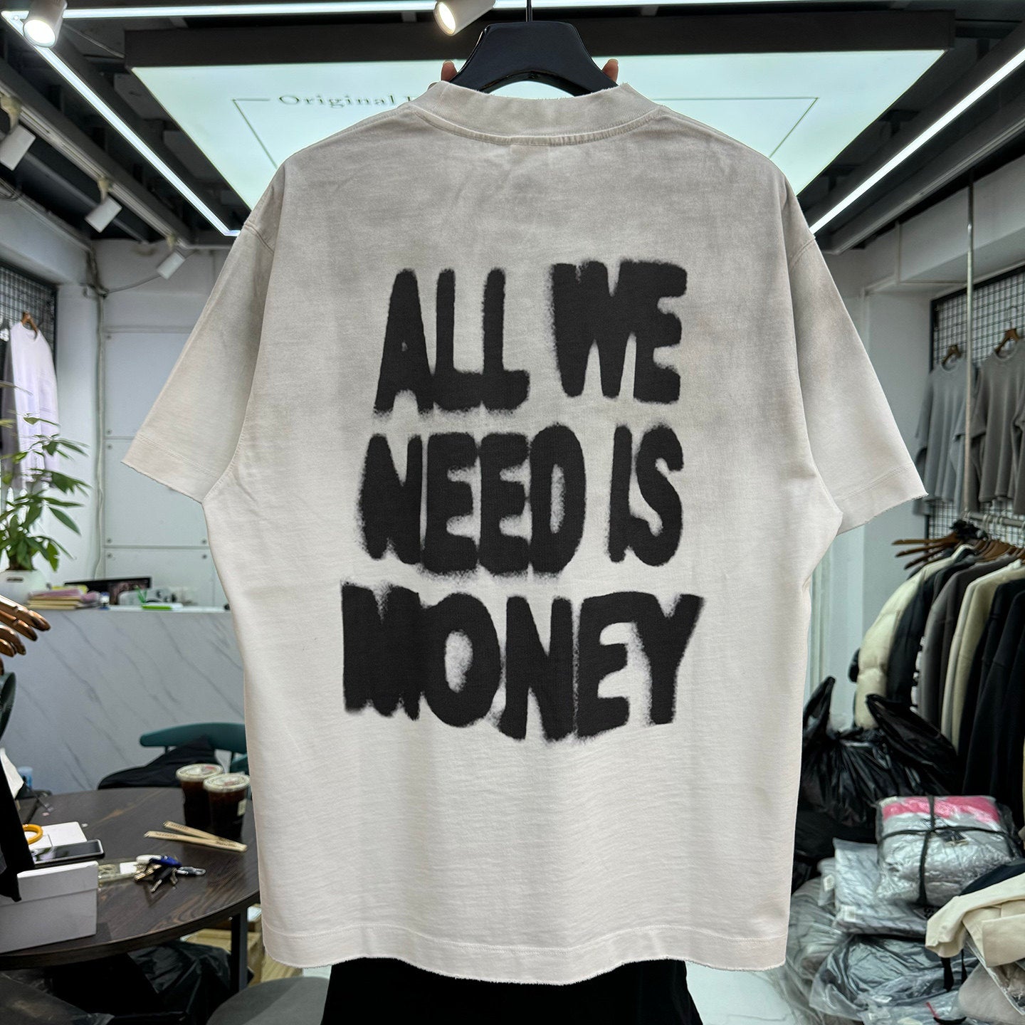 "ALL WE NEED IS MONEY" T-Shirt