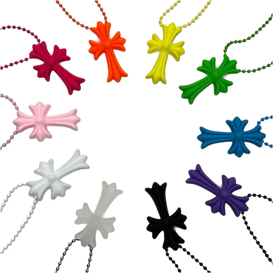 Silicone Cross Necklace