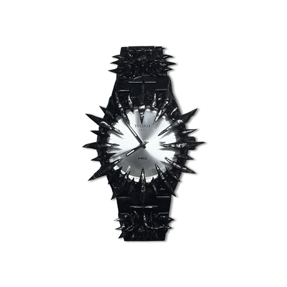 Silver Shrapnel Watch