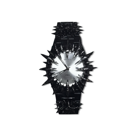 Silver Shrapnel Watch