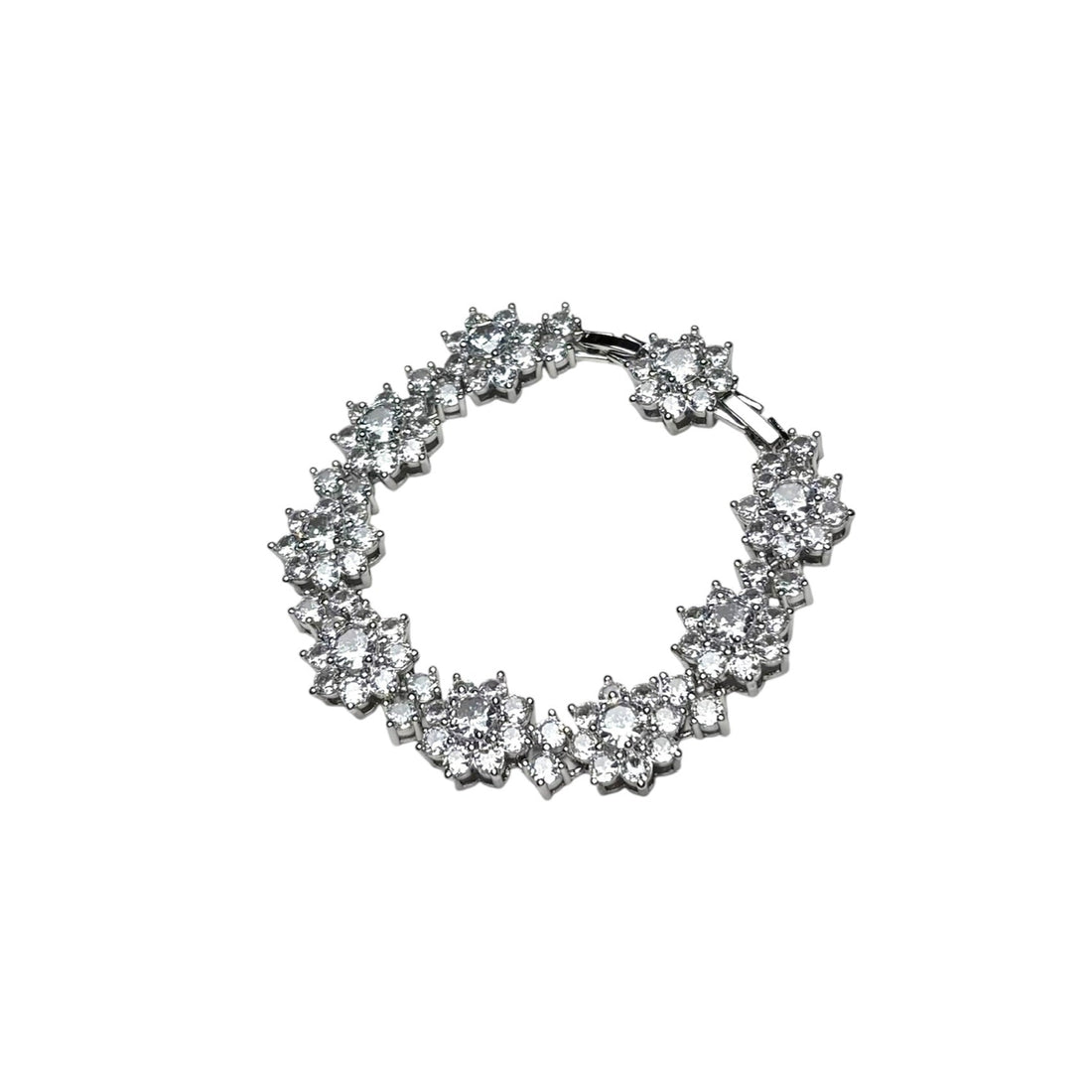 Crystal Flower Bracelet