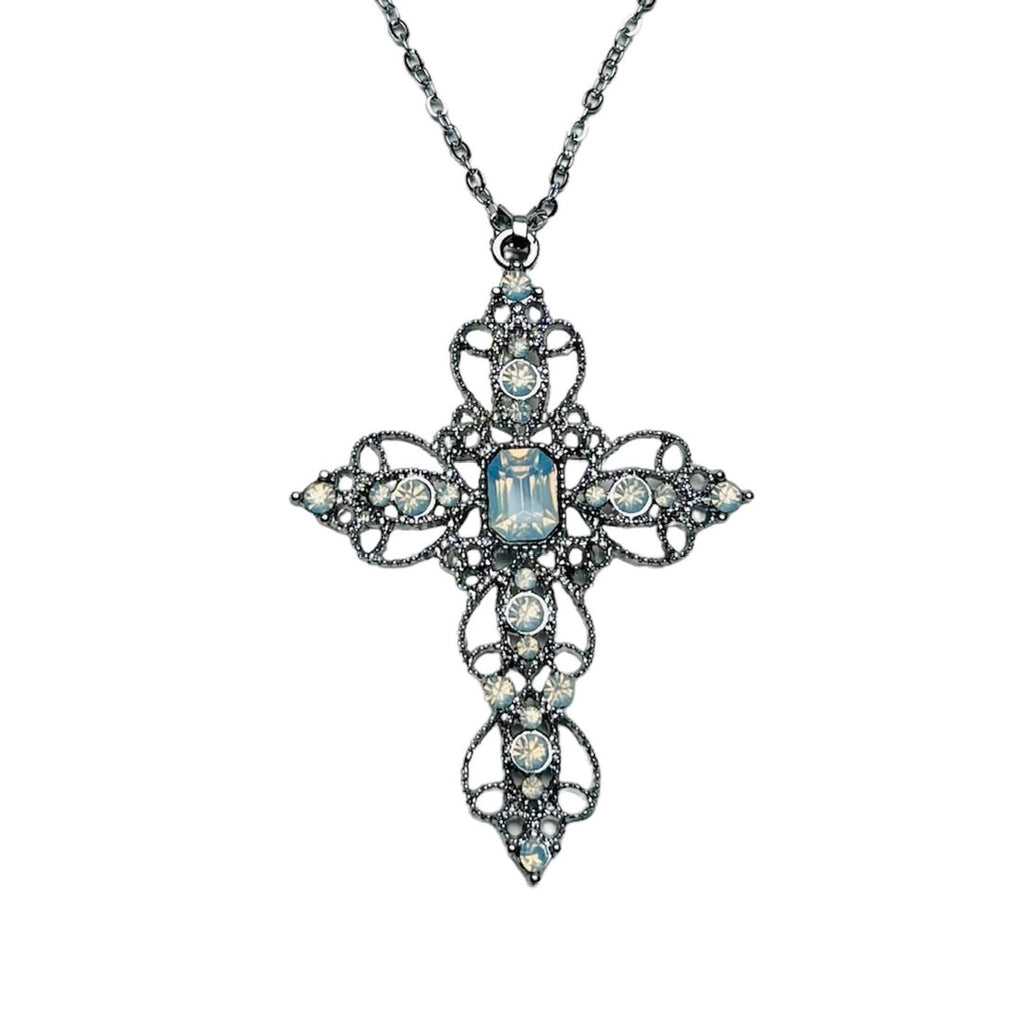 Crystal Cross Necklace