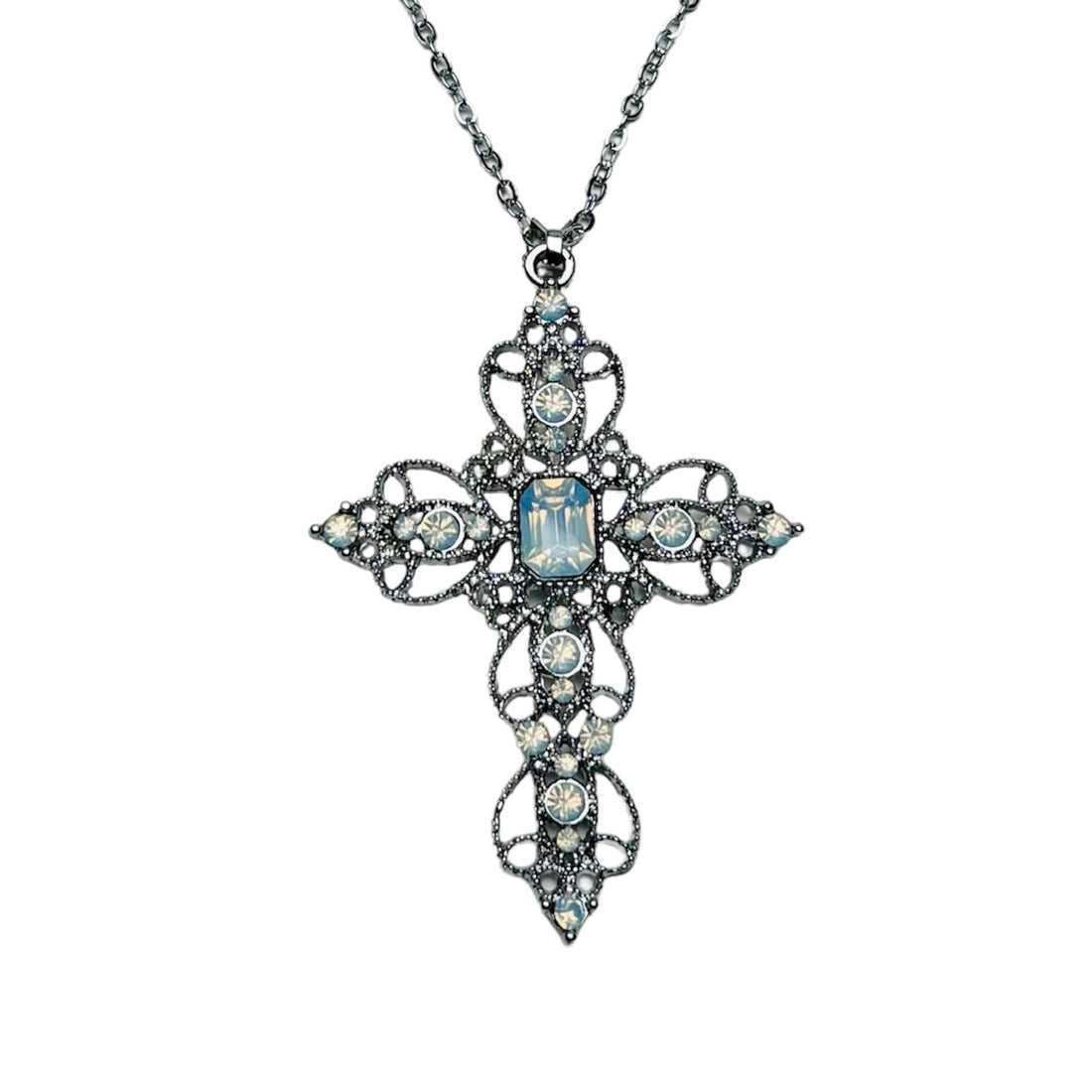 Crystal Cross Necklace