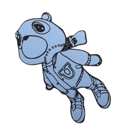 Graduation Bear Mirror