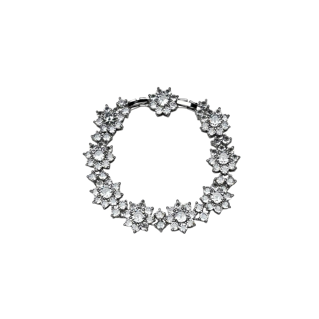 Crystal Flower Bracelet