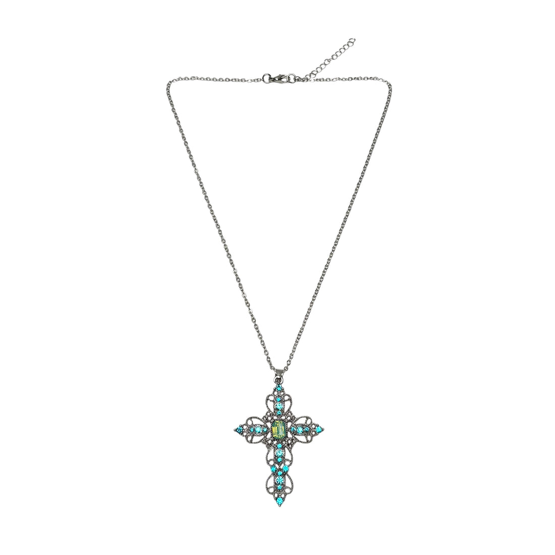 Crystal Cross Necklace