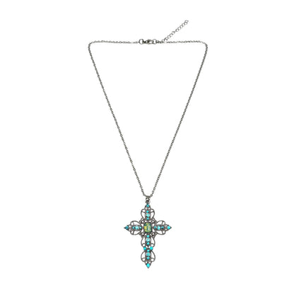 Crystal Cross Necklace