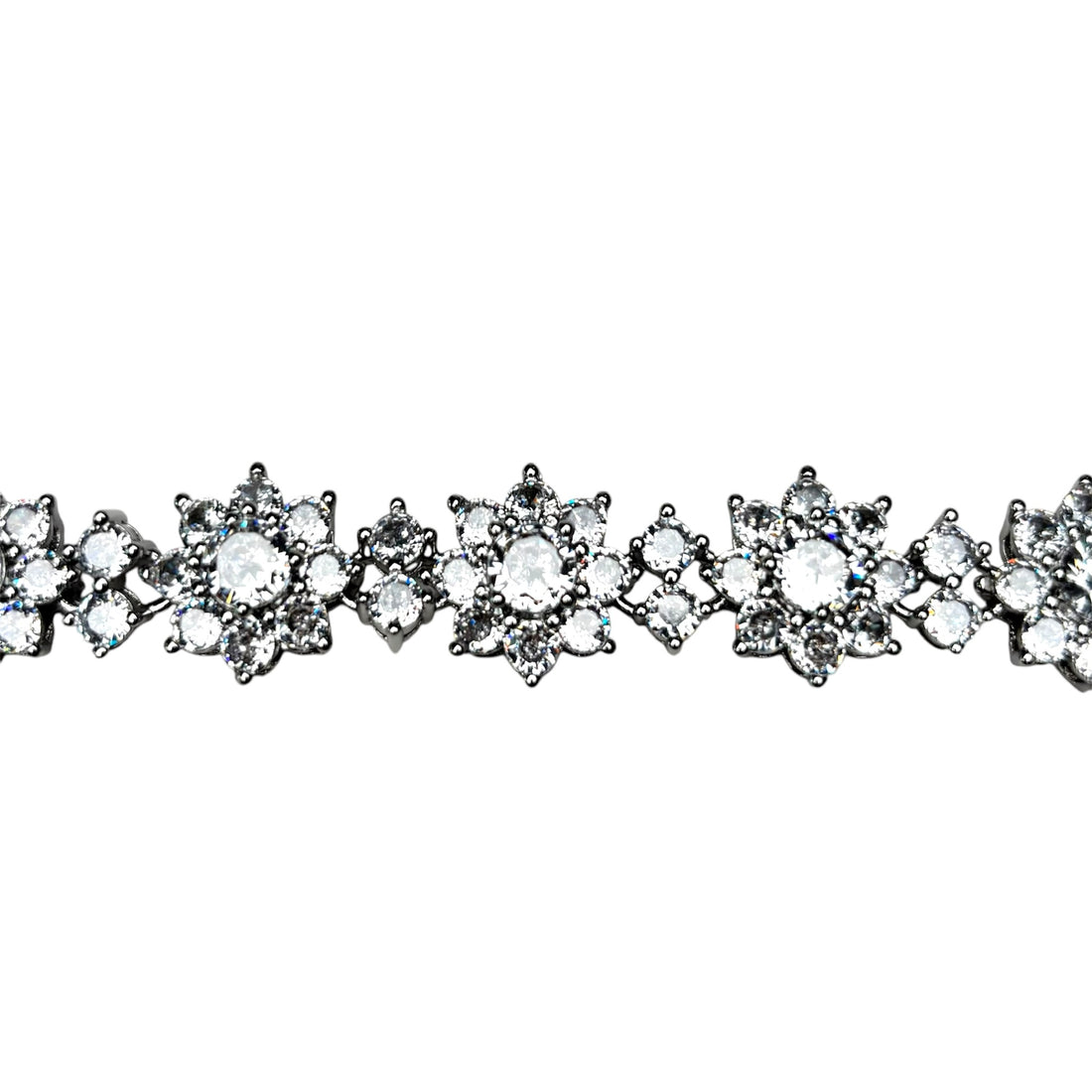 Crystal Flower Bracelet