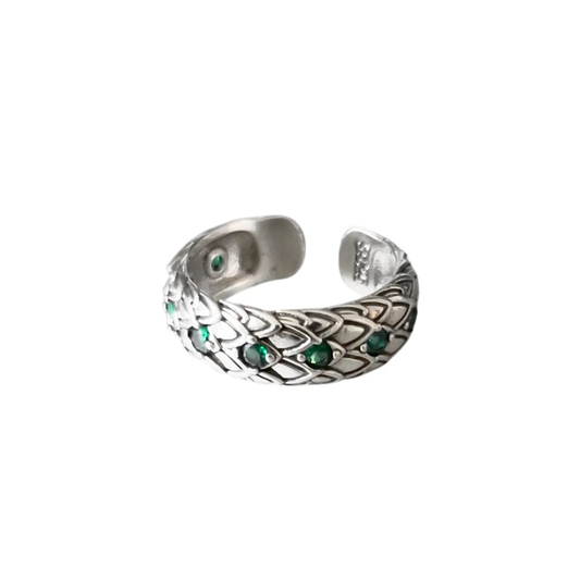 Emarald Scaled Ring