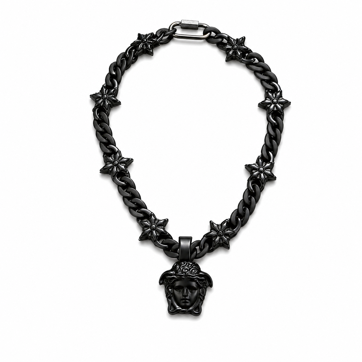 Black Medusa Necklace