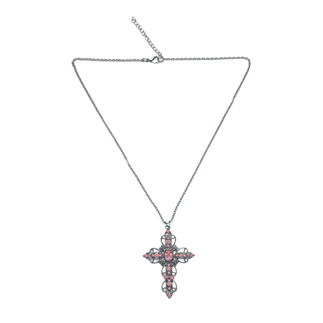 Crystal Cross Necklace