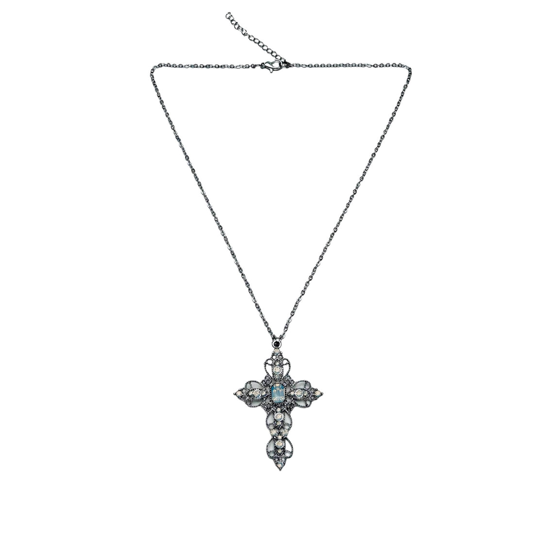 Crystal Cross Necklace