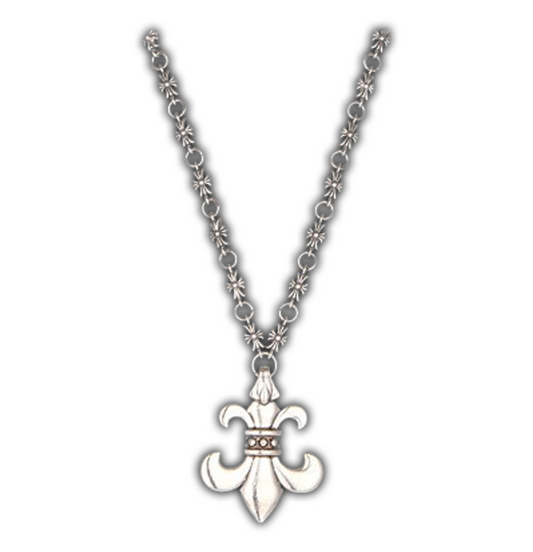 Cross Flower Necklace