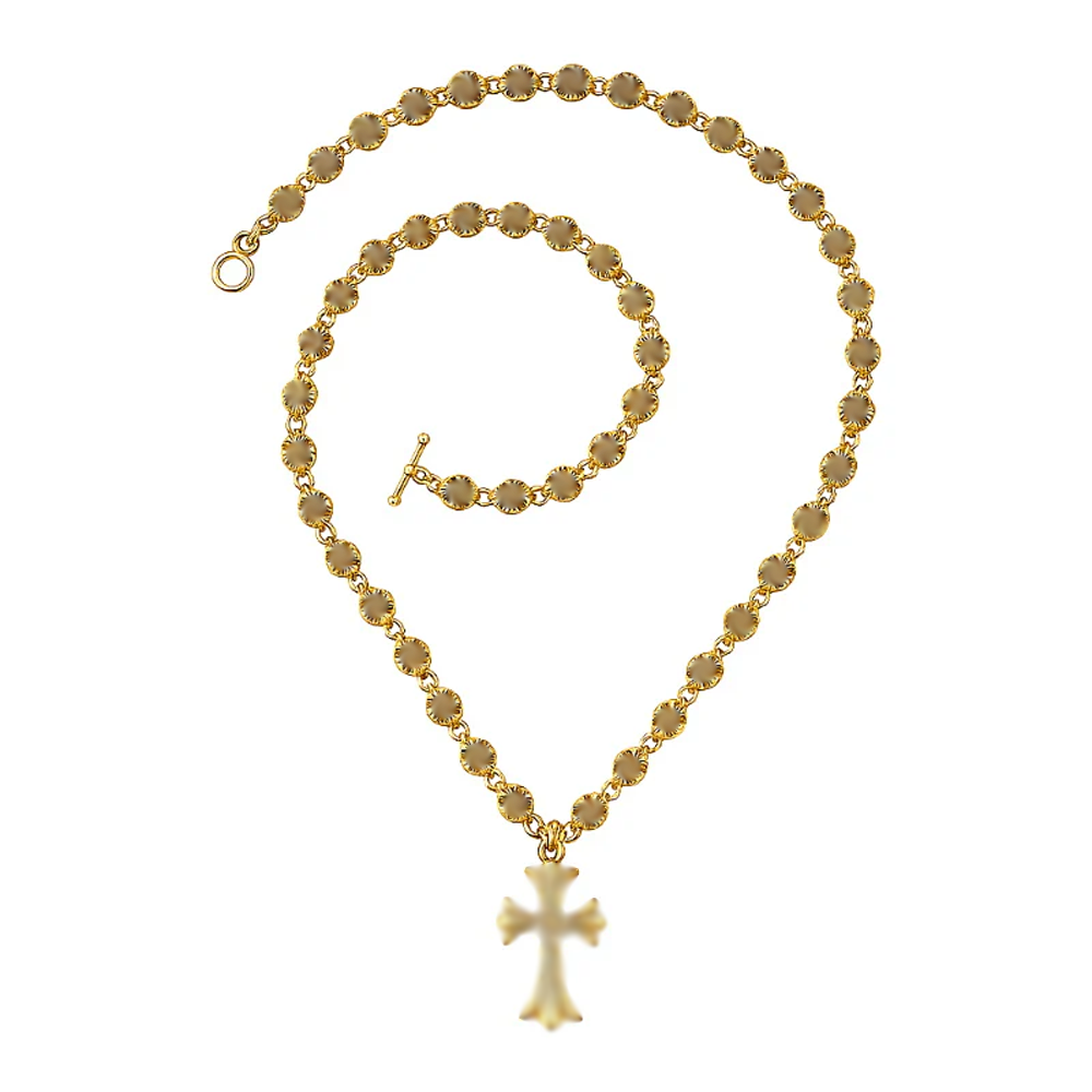 Cross Gold Necklace