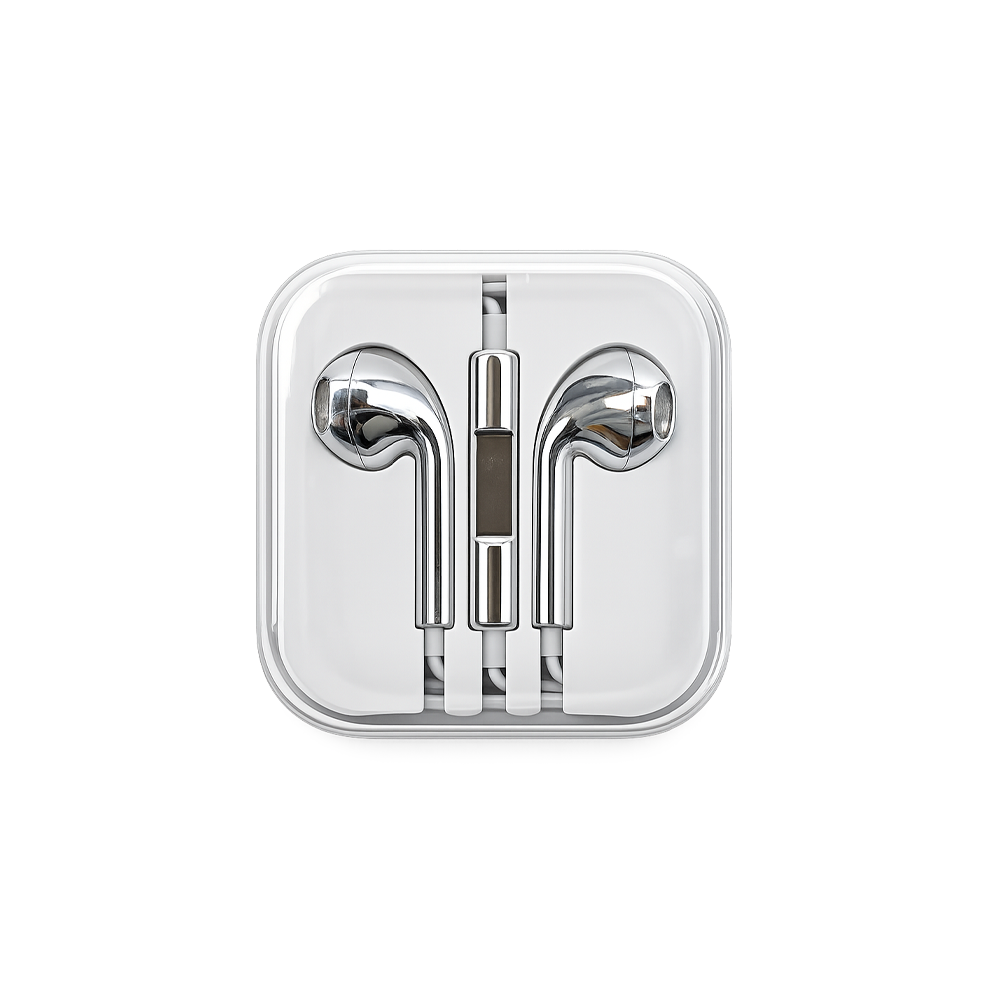 Chrome Wired EarBuds