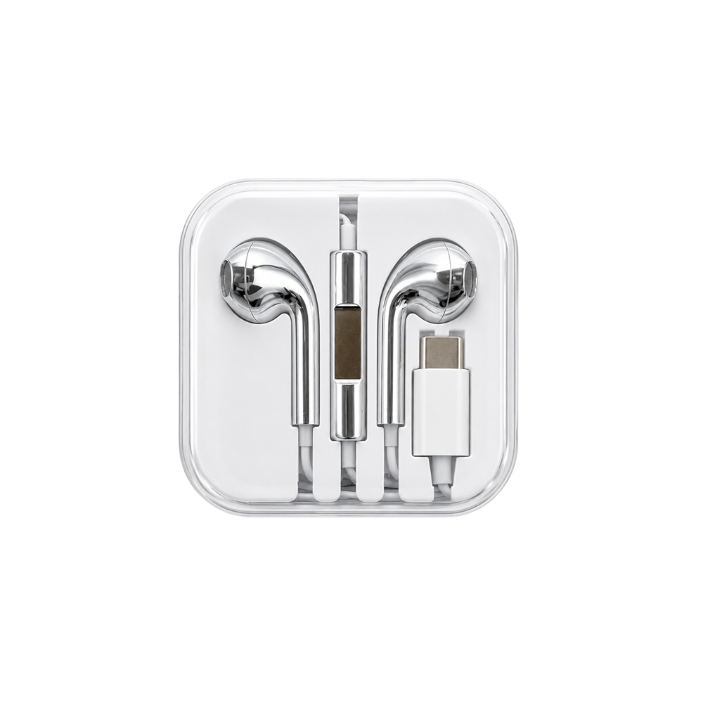 Chrome Wired EarBuds