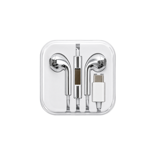 Chrome Wired EarBuds