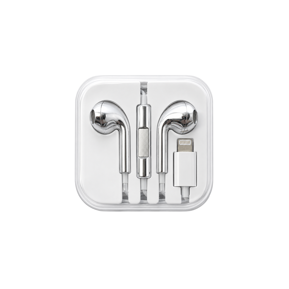 Chrome Wired EarBuds