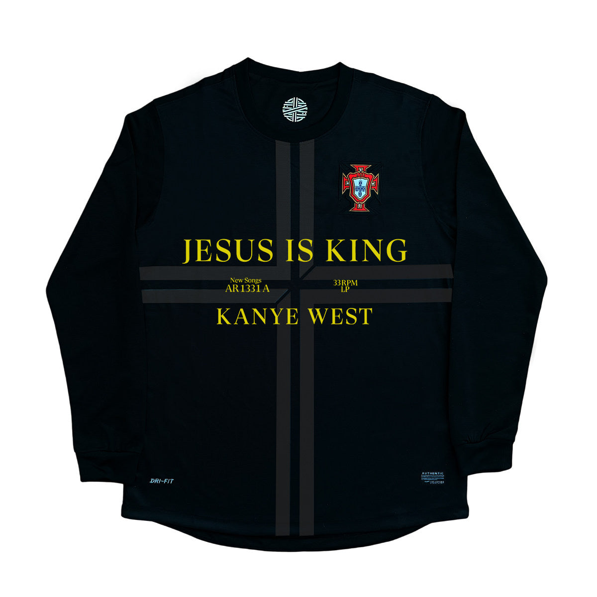 "JESUS IS KING" Long sleeve Shirt