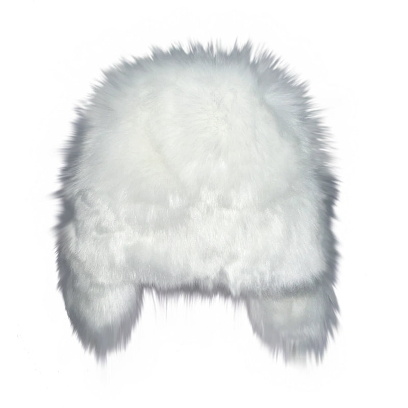 White Fur Hat