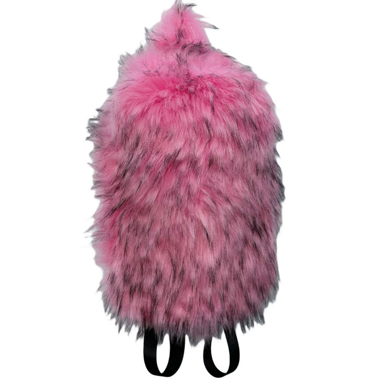 Fur Backpack
