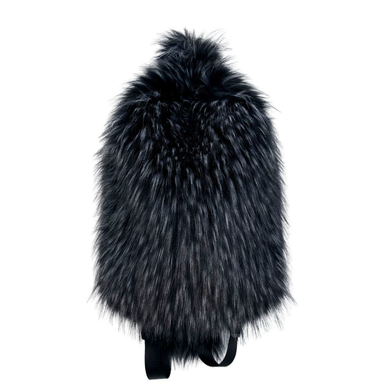Fur Backpack