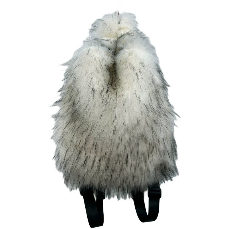 Fur Backpack