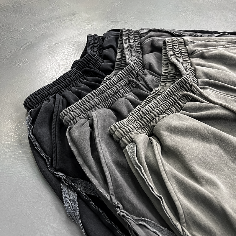 Junkie Distortion Seam Shorts