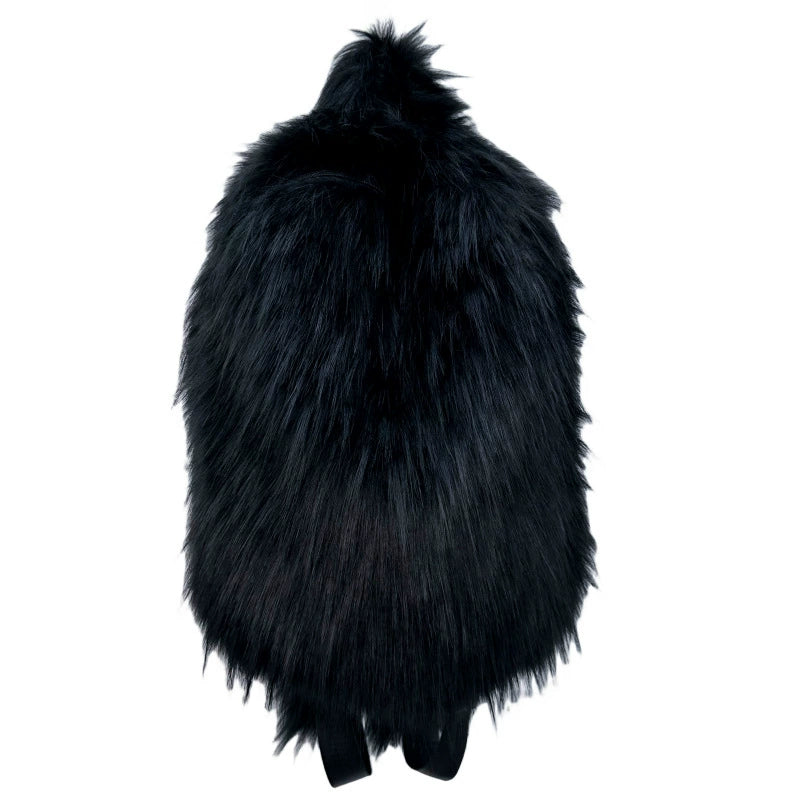 Fur Backpack