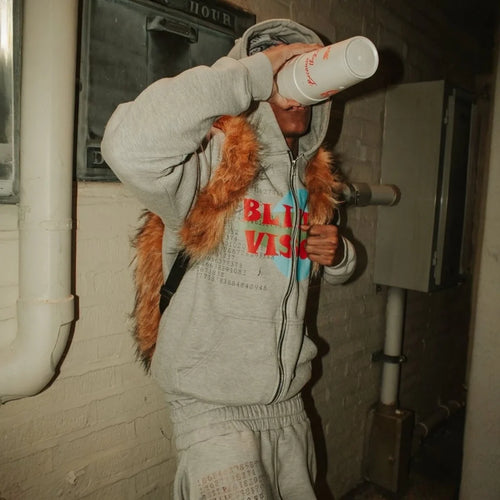 Fur Backpack